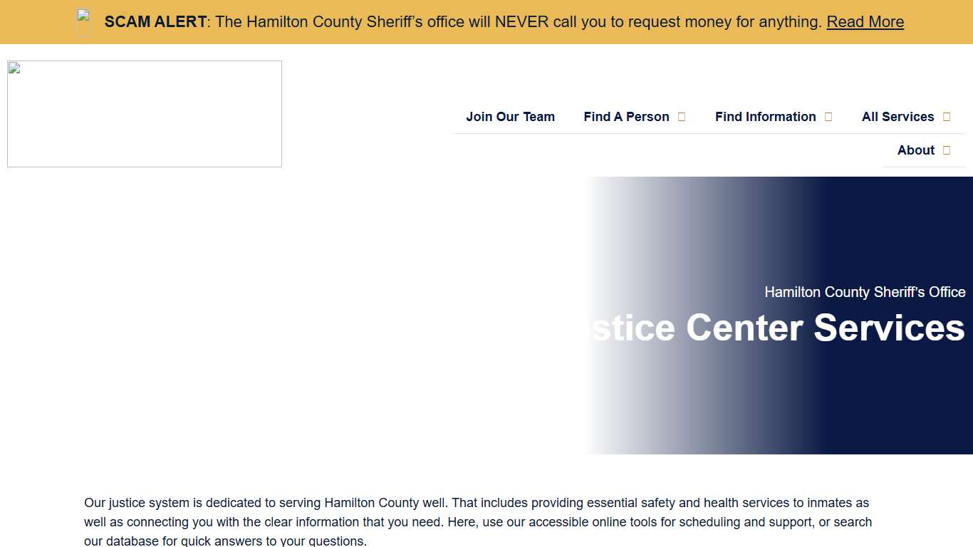 Hamilton County Inmate Services | Search & Visitation Information